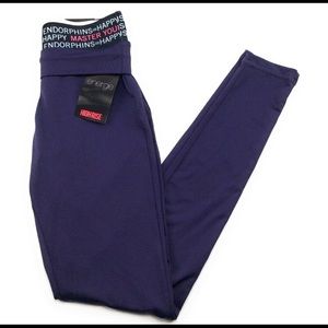 Energie Activewear High Rise Leggings Purple